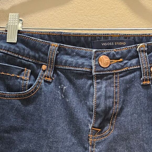 Vigross Studio Flare Stretch Jeans Size 9/10 30 - Picture 8 of 8